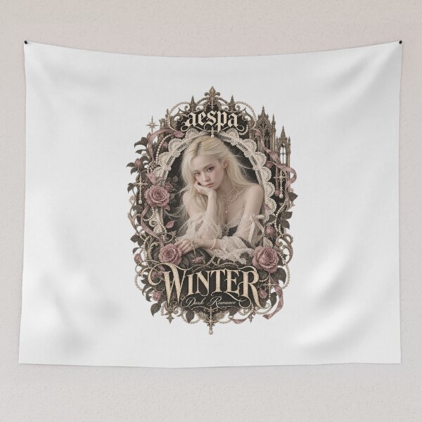 Item preview, : Winter aespa Castle Filigree Rose Design designed and sold by Valereekmerch.
