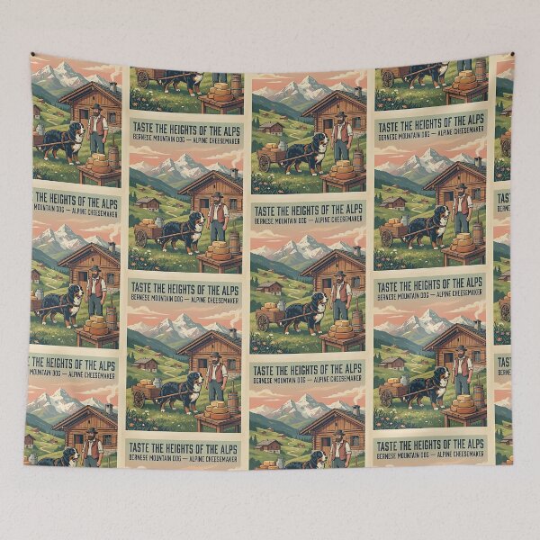 Item preview, Bernese Mountain Dog Alpine Cheesemaker designed and sold by PictoVibe.