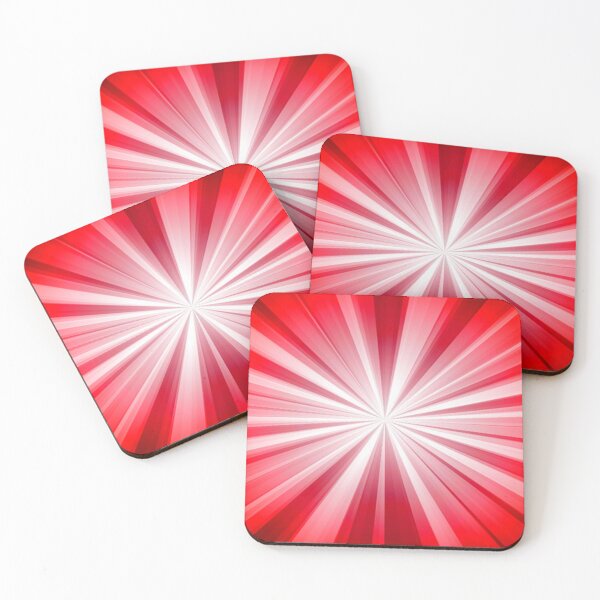 Item preview, Red Hot Radiant Rays – Bold Red Abstract Burst Design designed and sold by shoppersgallery.