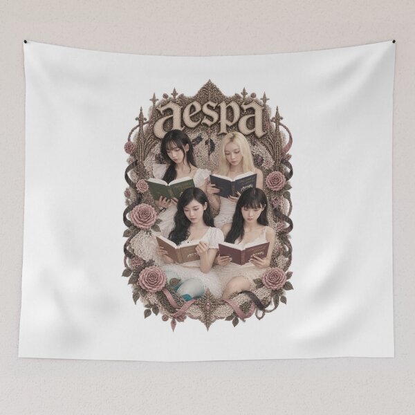 Item preview, aespa Dark Royal Castle Filigree Group Visual designed and sold by Valereekmerch.