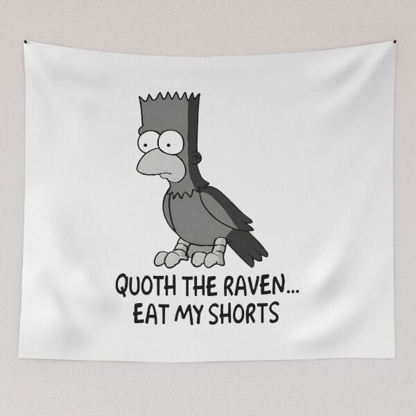 Item preview, Raven Bart Character Literary Mashup designed and sold by WatercolorWhis.