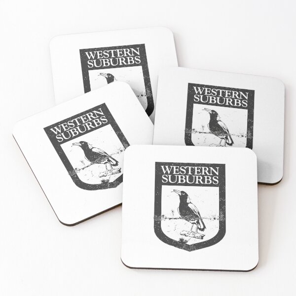 Item preview, Western Suburbs Magpies Vintage Rugby League  designed and sold by OntheMicPod.
