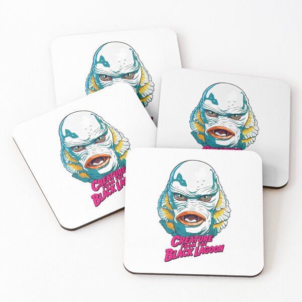 Item preview, Creature Black Lagoon Neon Portrait designed and sold by Drukowanko.