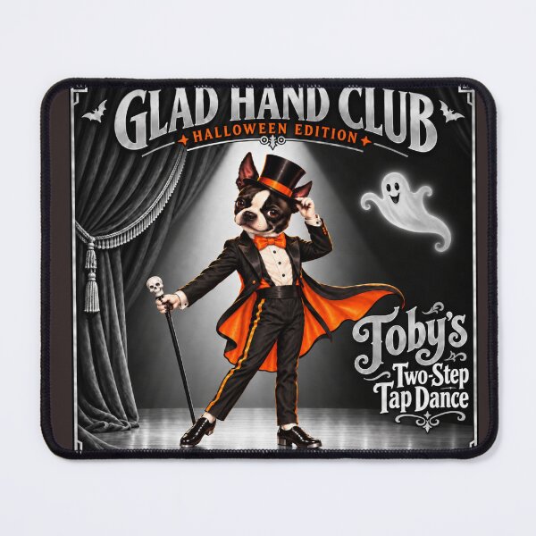 Item preview, Glad Hand Club: Toby’s Puttin’ on the Ritz — Halloween Edition ?? designed and sold by Caroline Communications LLC.