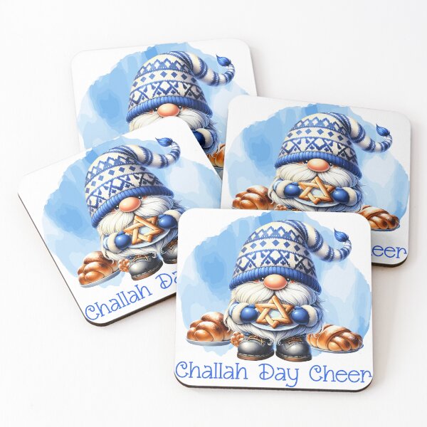 Item preview, Hanukkah Gnome With Challah: 'Challah Day Cheer' Design designed and sold by DEC02.