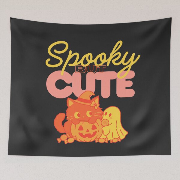 Item preview, Spooky but cute cat designed and sold by Sculpted Soul.