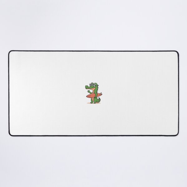 Item preview, Cool Surfing Crocodile with Sunglasses – Retro Beach Cartoon designed and sold by Laviko83.