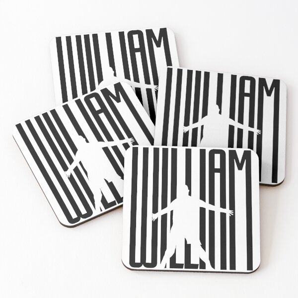 Item preview, William Soccer Player CR Fan - Black designed and sold by elhefe.