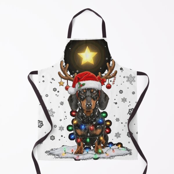 Item preview, Funny Dachshund Christmas Reindeer Christmas Lights Pajama +952 Essential T-Shirt designed and sold by bunnymoon stickers.