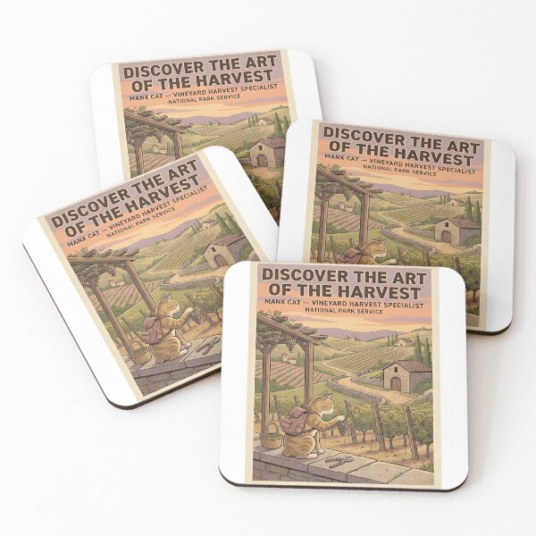 Item preview, Manx Cat Vineyard Harvest designed and sold by PictoVibe.