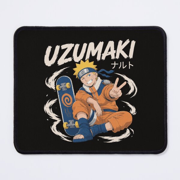 Item preview, Naruto Uzumaki Skate designed and sold by ArmyAbodo.