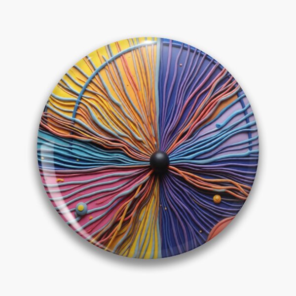 Item preview, cosmic energy burst C colorful geometric circular abstract design designed and sold by SmashingDeals.