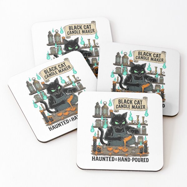 Item preview, Black Cat Haunted Candle Maker designed and sold by PictoVibe.