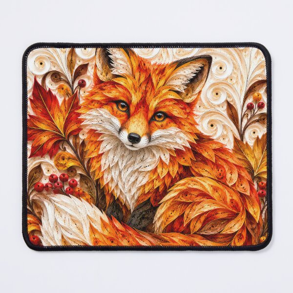 Item preview, Orange Autumn Fox designed and sold by Elisabeth Lucas.