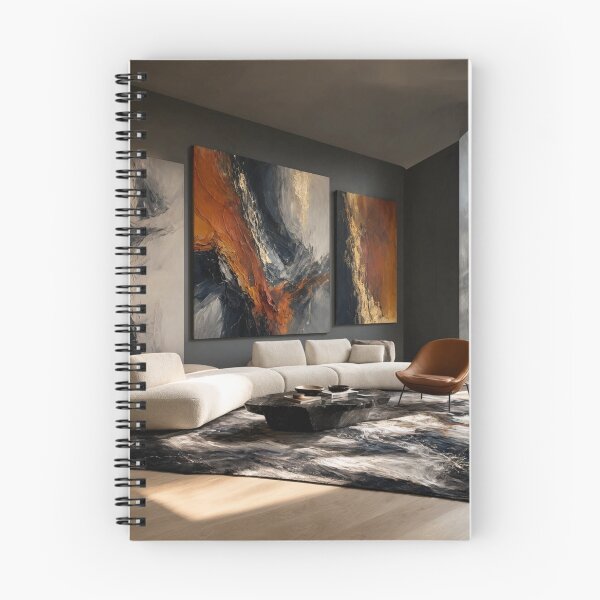 Item preview, Gallery Statement - Modern Luxury Abstract Interior Art designed and sold by nhk999.
