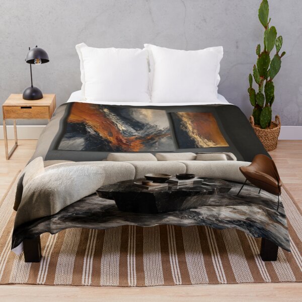 Item preview, Gallery Statement - Modern Luxury Abstract Interior Art designed and sold by nhk999.