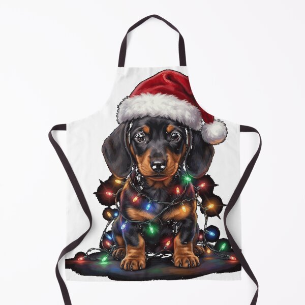 Item preview, Dachshund Christmas Lights With Snow Sweater Classic T-Shirt designed and sold by Atros.