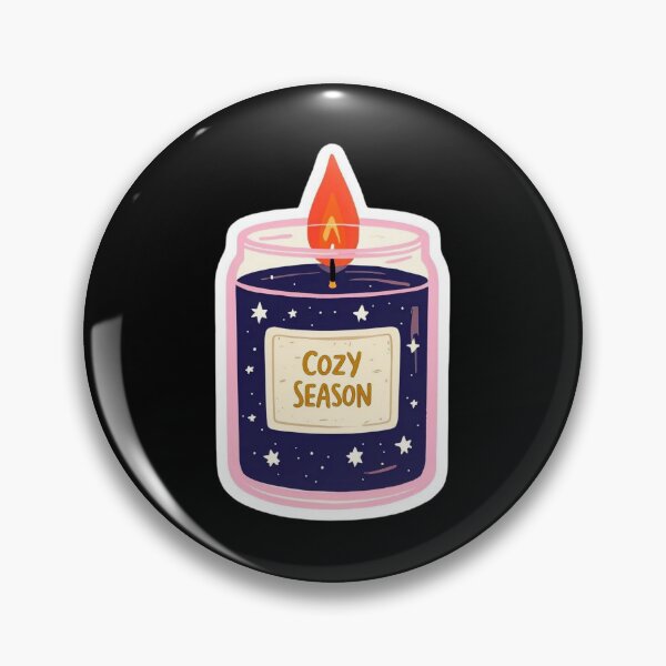 Item preview, Cozy Season Starry Candle Jar – Cute Celestial Hygge Aesthetic designed and sold by FestivityFinds.