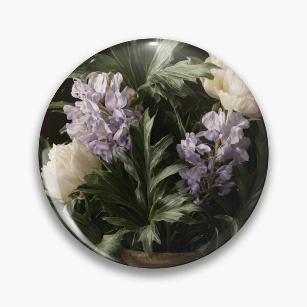 Item preview, Timeless Garden Elegance - White Floral Arrangement Art designed and sold by nhk999.