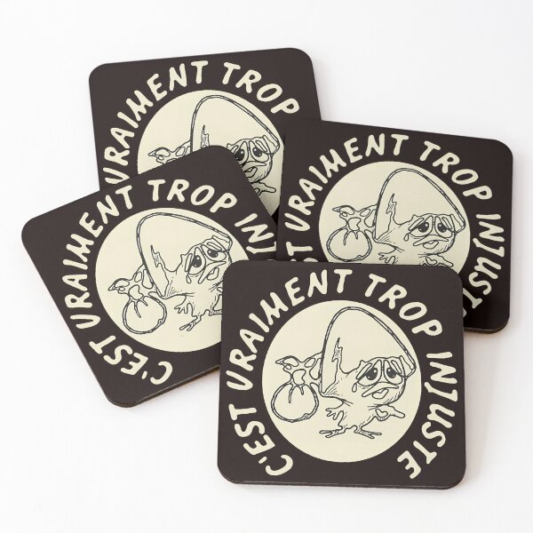Item preview, C’EST VRAIMENT TROP INJUSTE Retro designed and sold by Mawntsni.