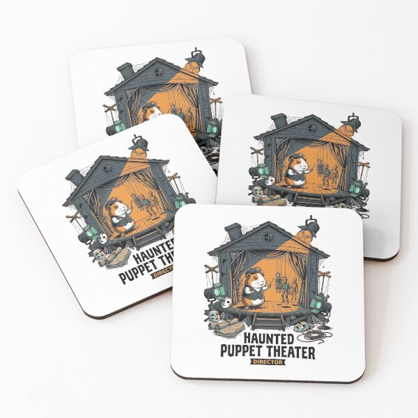 Item preview, Guinea Pig Haunted Theater Director designed and sold by PictoVibe.