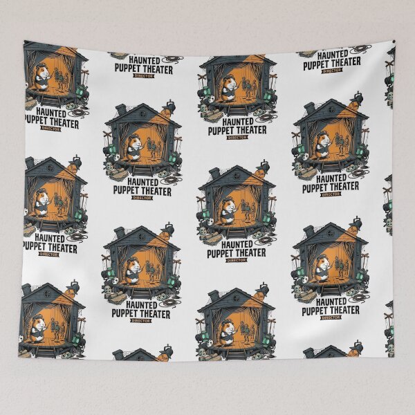 Item preview, Guinea Pig Haunted Theater Director designed and sold by PictoVibe.