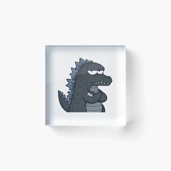 Item preview, Grumpy Cartoon Kaiju designed and sold by lilyquotes.
