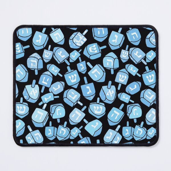 Item preview, Blue Hanukkah Dreidel Pattern, made by EndlessEmporium Graphic T-Shirt designed and sold by TheStephenBolin.