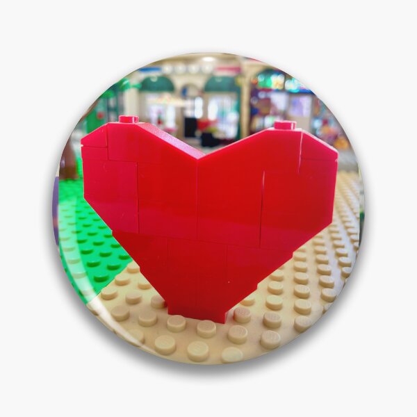 Item preview, Red Heart in a Lego World designed and sold by Julia Marshall Felix.