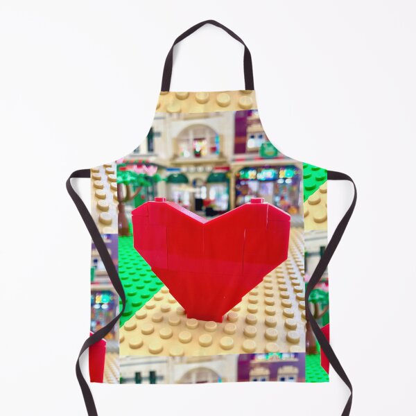 Item preview, Red Heart in a Lego World designed and sold by Julia Marshall Felix.