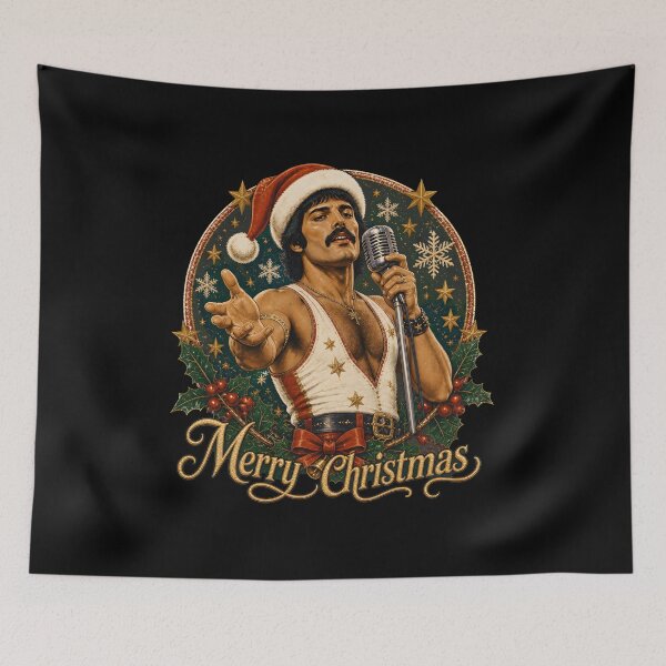 Item preview, Festive Rock Star Holiday Design designed and sold by CoastalCraftArt.