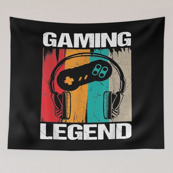 Item preview, Gaming Legend Retro Gamer designed and sold by HeleneKarlsen.