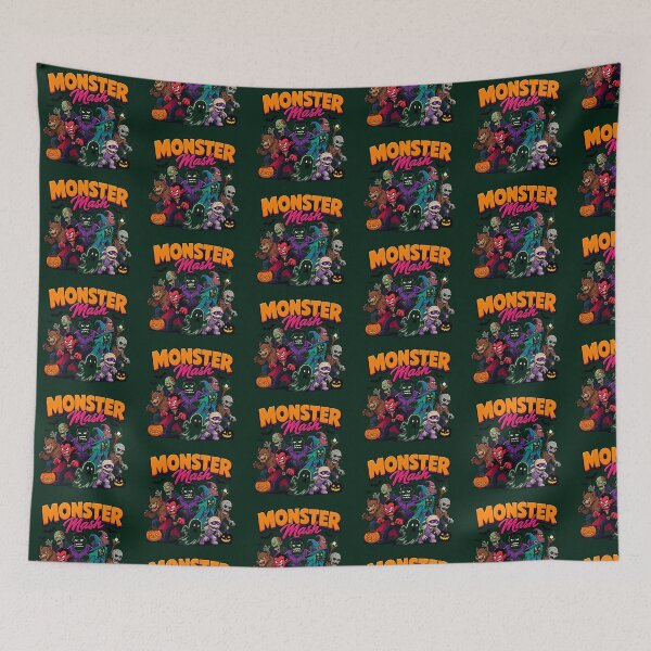 Item preview, Monster Mash Halloween Character Party designed and sold by TeeZingShop.