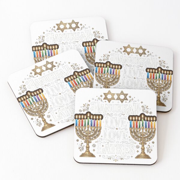 Item preview, Funny Live Love Latkes Hanukkah Menorah Candle Essential T-Shirt designed and sold by gidget-gadget.