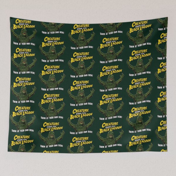Item preview, Creature Black Lagoon Swim at Own Risk designed and sold by TeeZingShop.