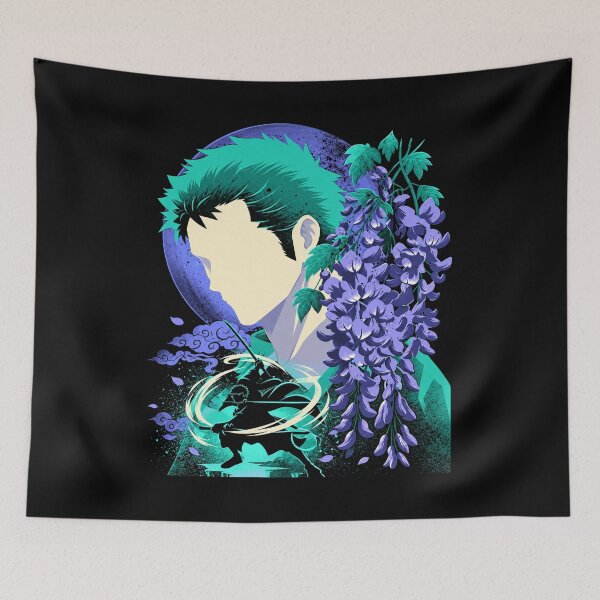 Item preview, Wisteria Flower Pirate Japanese Cartoon designed and sold by intczoe3982.