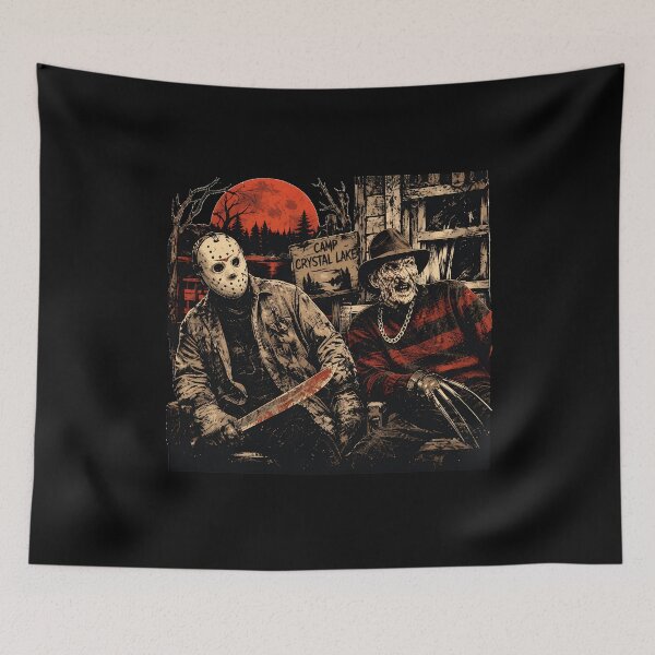 Item preview, Horror Icons Camp Night designed and sold by CoastalCraftArt.