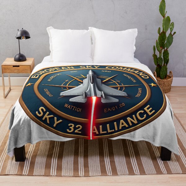 Item preview, European Sky Command Emblem Aviation Logo designed and sold by nhk999.