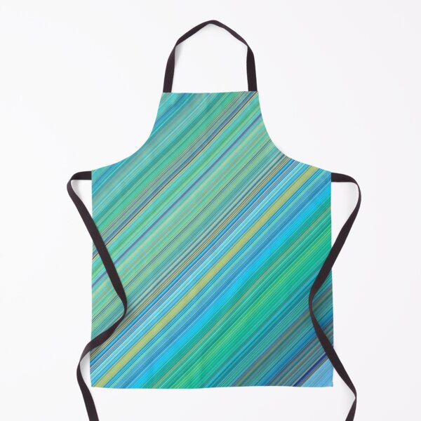 Item preview, Vibrant Blue and Green Streaks – Modern Abstract Striped Design designed and sold by shoppersgallery.