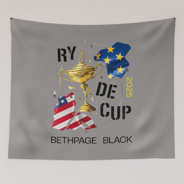Item preview, Ryder Cup 2025 Bethpage Black Distressed Crest-57 designed and sold by mickivandy.