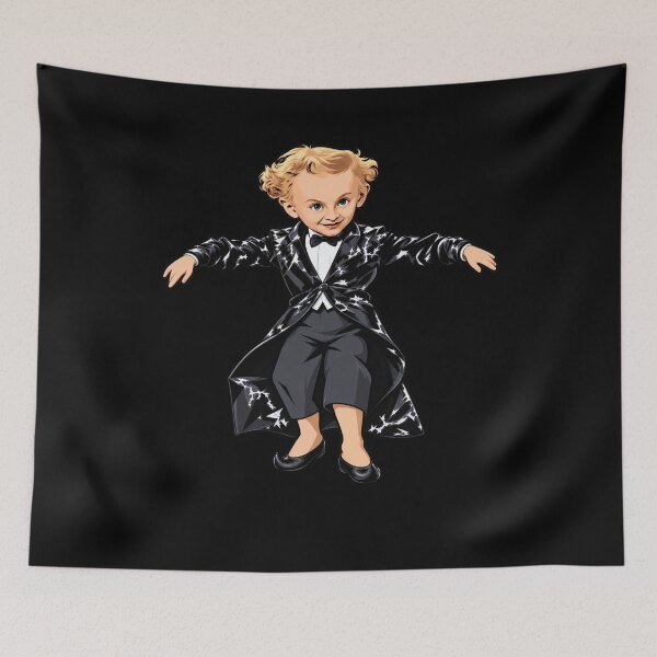 Item preview, Dancing Child in a Sparkling Star Tuxedo designed and sold by DaphoLatara.