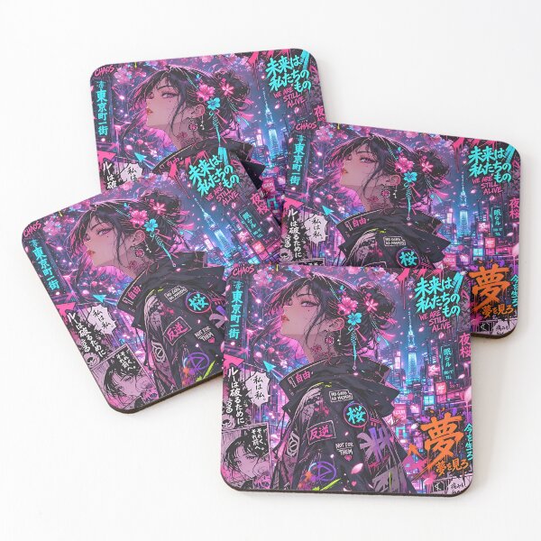 Item preview, Neon Sakura – Japanese Street Graffiti 2 designed and sold by RH Design Lab.