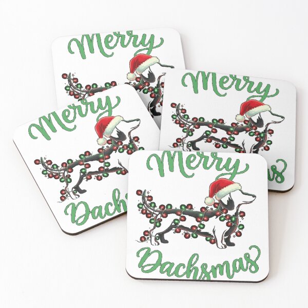 Item preview, Dachshund Christmas Lights Merry Dachsmas Classic T-Shirt designed and sold by RoReshop.