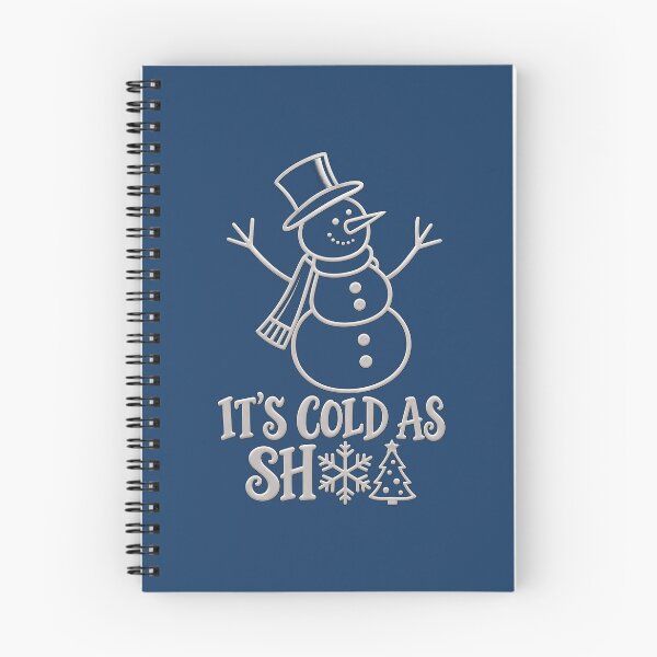Item preview, It's Cold as Sh Funny Winter Snowman designed and sold by StickaTime.