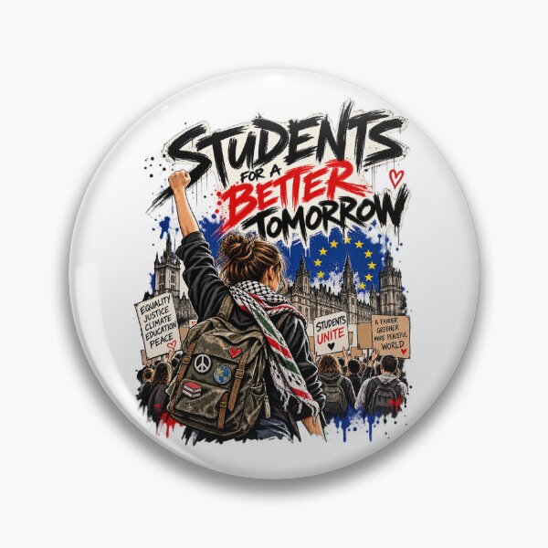 Item preview, Students for a Better Tomorrow – European Student Protest & Solidarity designed and sold by dhmnee.