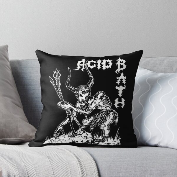 Item preview, Acid Bath Occult Skull Sludge Metal Design designed and sold by GerZieme.