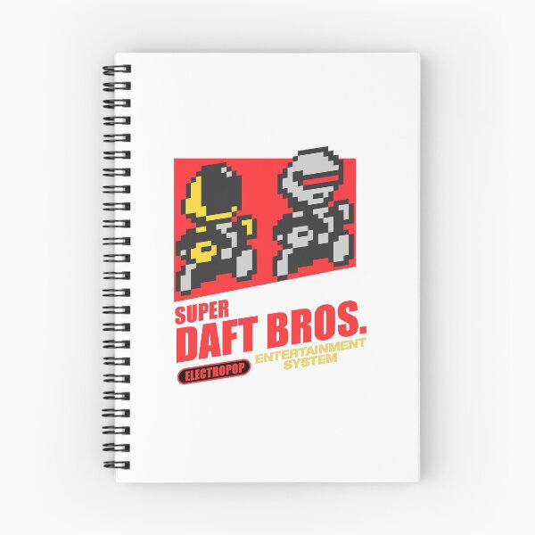 Item preview, Super Daft Bros Retro 8-Bit Pixel Art Design designed and sold by richardodge.