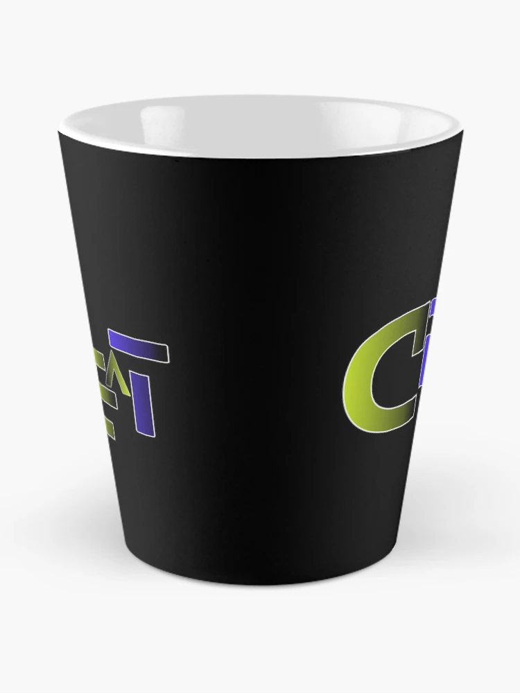 Thumbnail 2 of 4, Coffee Mug, Creative Typography Neon Gradient Lettering Design designed and sold by Detroja Typography.