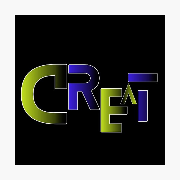 Item preview, Creative Typography Neon Gradient Lettering Design designed and sold by Detroja Typography.