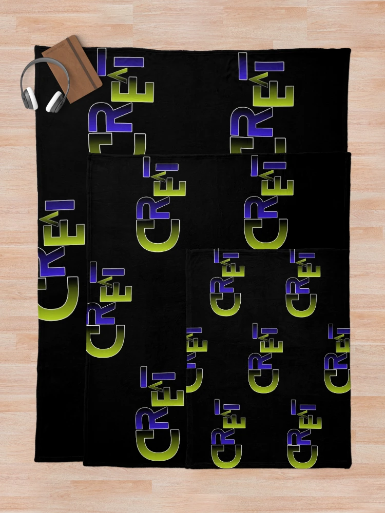 Thumbnail 5 of 6, Throw Blanket, Creative Typography Neon Gradient Lettering Design designed and sold by Detroja Typography.